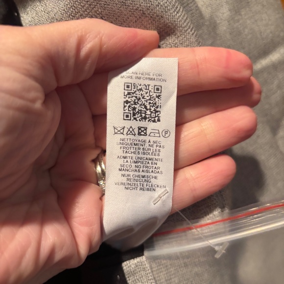 Topman Single Button Double Breasted Blazer Suit Jacket in Light Grey 36R NWOT - Picture 6 of 6